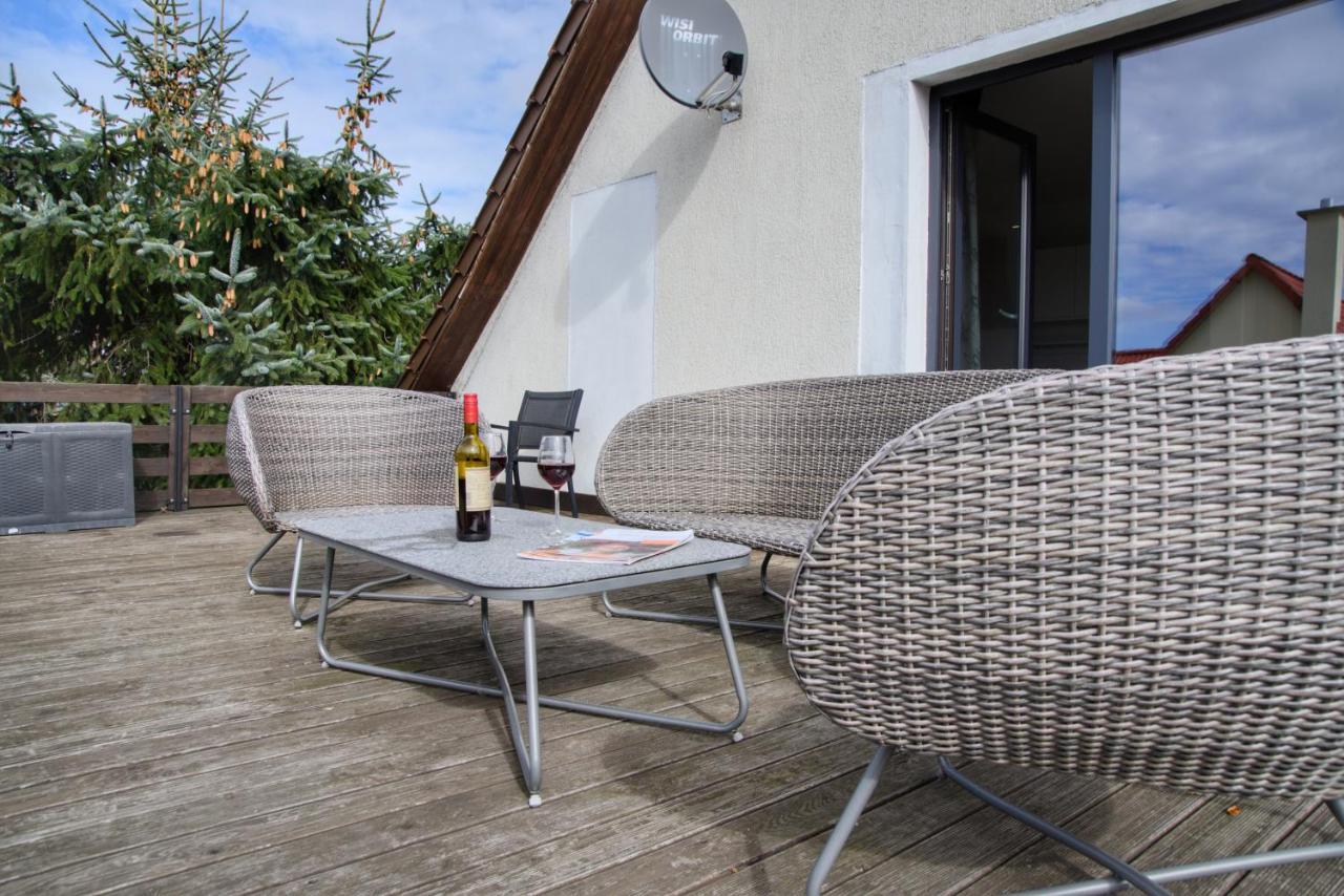 Ostseeferienhaus Oberes Apartment Mönkebude Extérieur photo