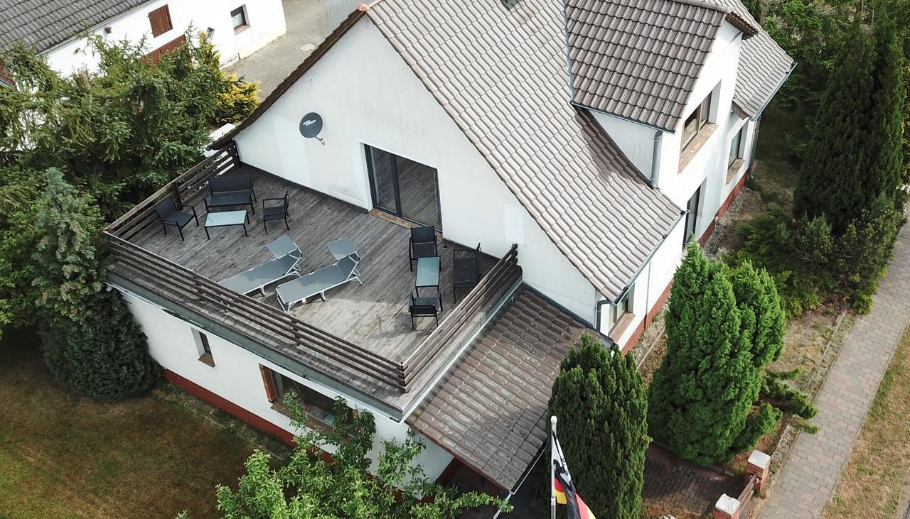 Ostseeferienhaus Oberes Apartment Mönkebude Extérieur photo